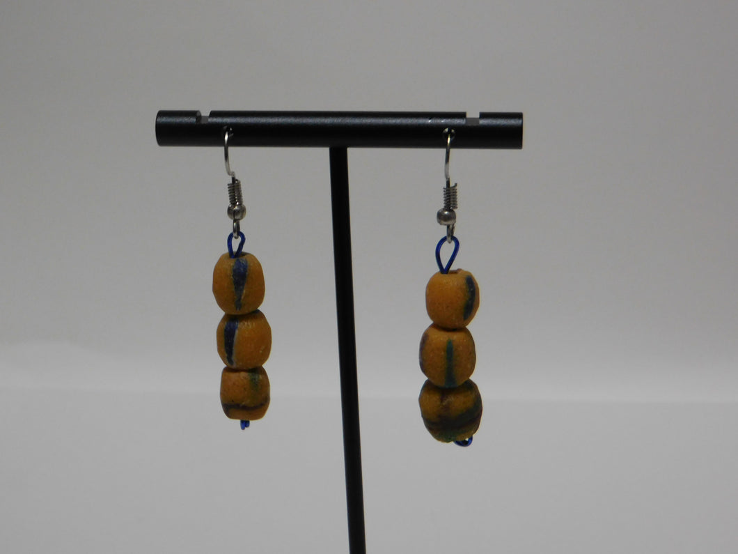 African Bead Earrings