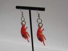 Load image into Gallery viewer, Ladybug Earrings
