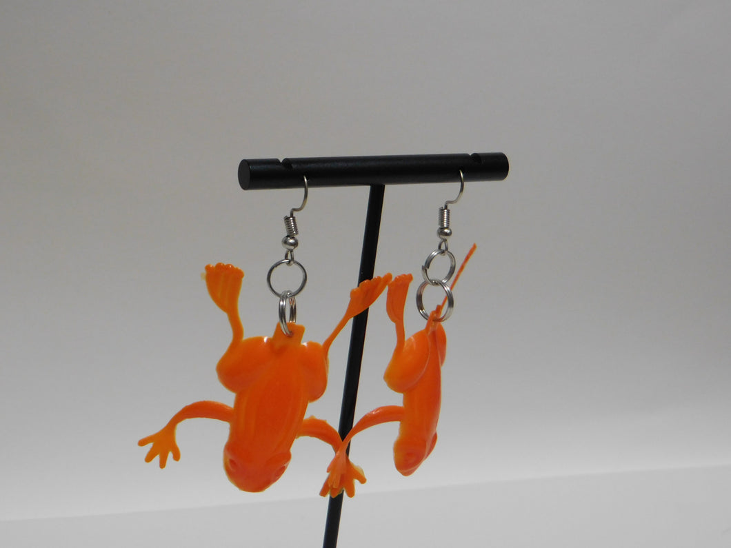 Frog Toy Earrings