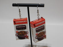 Load image into Gallery viewer, Red Beans and Rice Mini Brand Earrings
