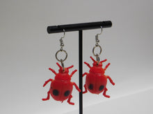 Load image into Gallery viewer, Ladybug Earrings
