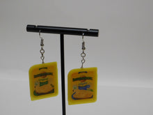 Load image into Gallery viewer, Leerdammer Cheese Mini Brand Earrings
