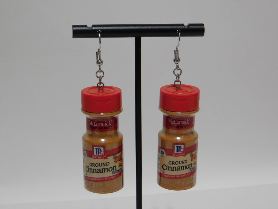 Cinnamon Mini Brand Earrings