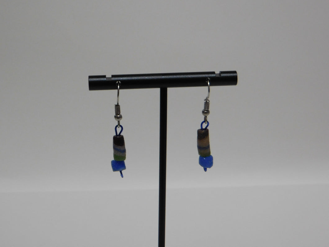 Small African Bead Earrings