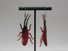 Load image into Gallery viewer, Cockroach Earrings
