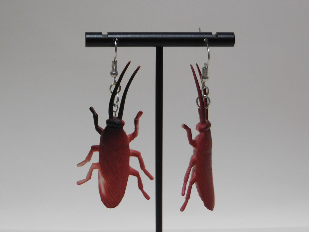 Cockroach Earrings