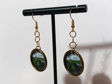 Load image into Gallery viewer, Vintage Painting Earrings
