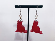 Load image into Gallery viewer, Resin Cat Earrings
