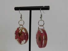 Load image into Gallery viewer, Resin Rose Earrings
