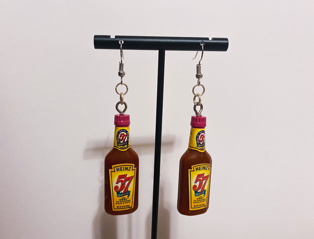 Heinz 57 Mini Brand Earrings