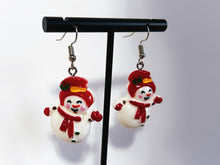 Load image into Gallery viewer, Snowman Earrings
