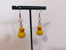 Load image into Gallery viewer, Mini Rubber Duck Earrings
