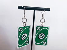 Load image into Gallery viewer, Mini Uno Card Earrings
