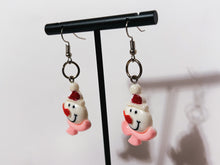 Load image into Gallery viewer, Snowman Earrings
