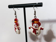 Load image into Gallery viewer, Snowman Earrings
