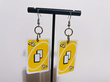 Load image into Gallery viewer, Mini Uno Card Earrings
